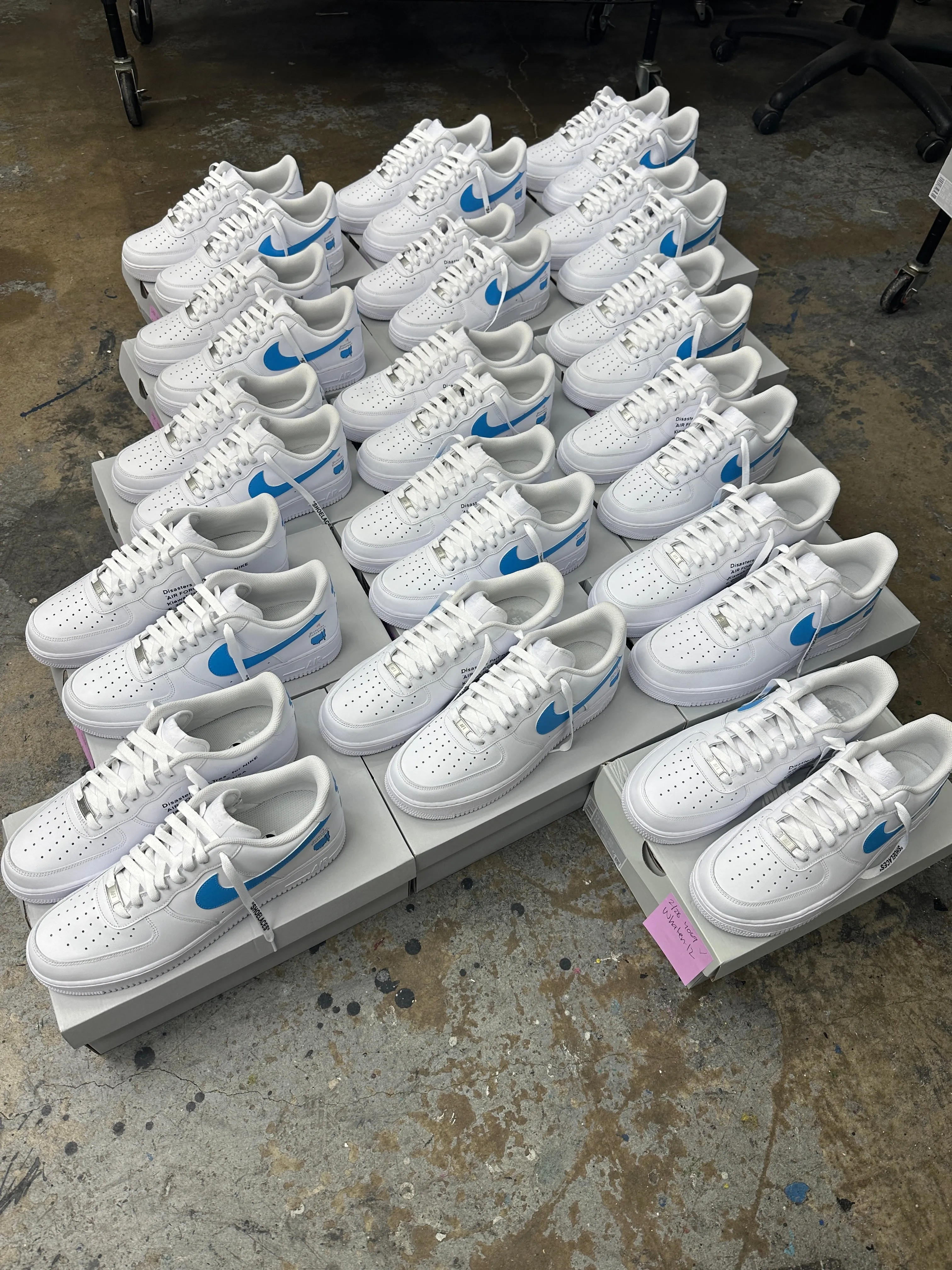 16 Custom Disasters Part Tres Nike AF1 - Custom Order - Invoice 2 of 2