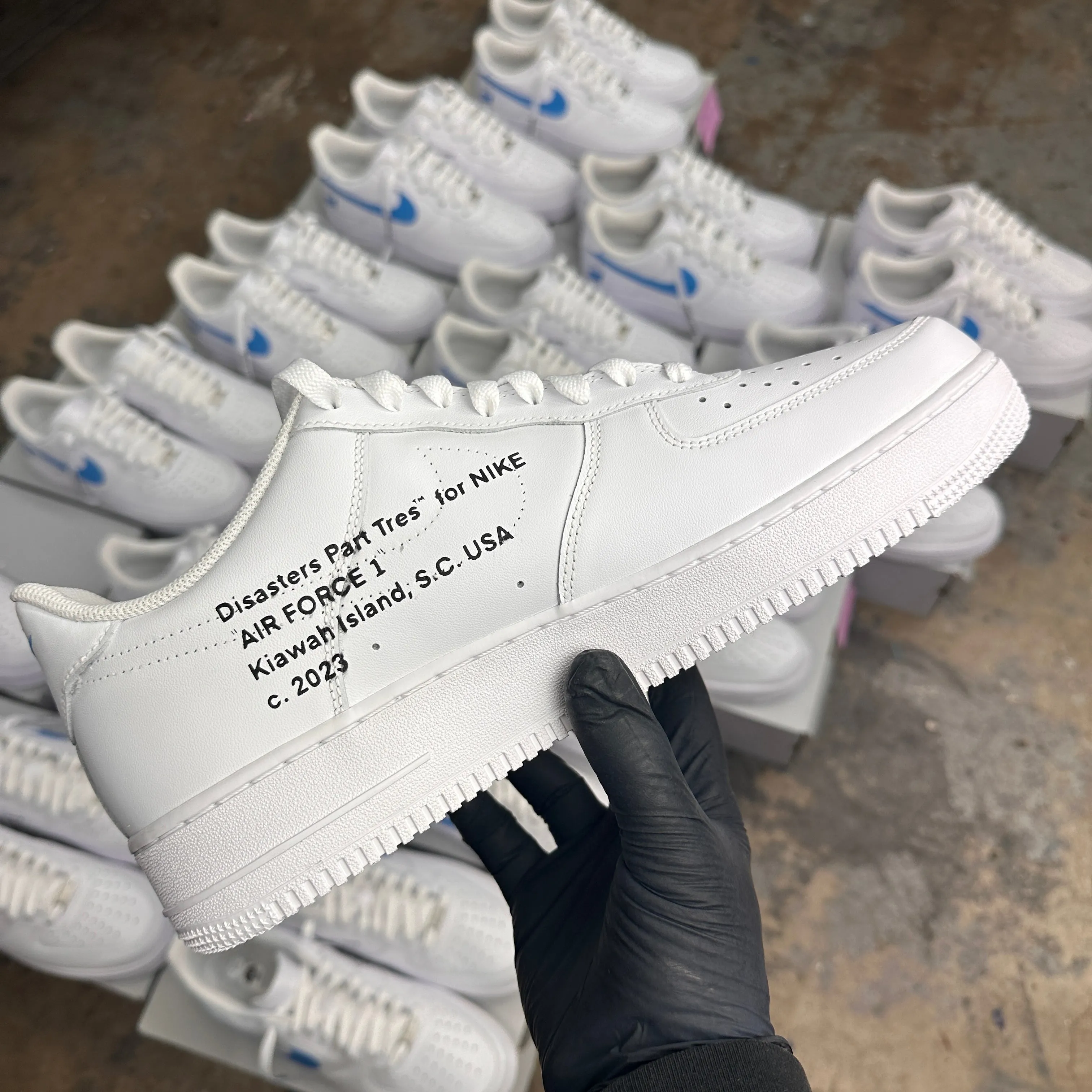 16 Custom Disasters Part Tres Nike AF1 - Custom Order - Invoice 2 of 2