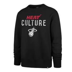 '47 Brand Miami Heat Culture Crewneck