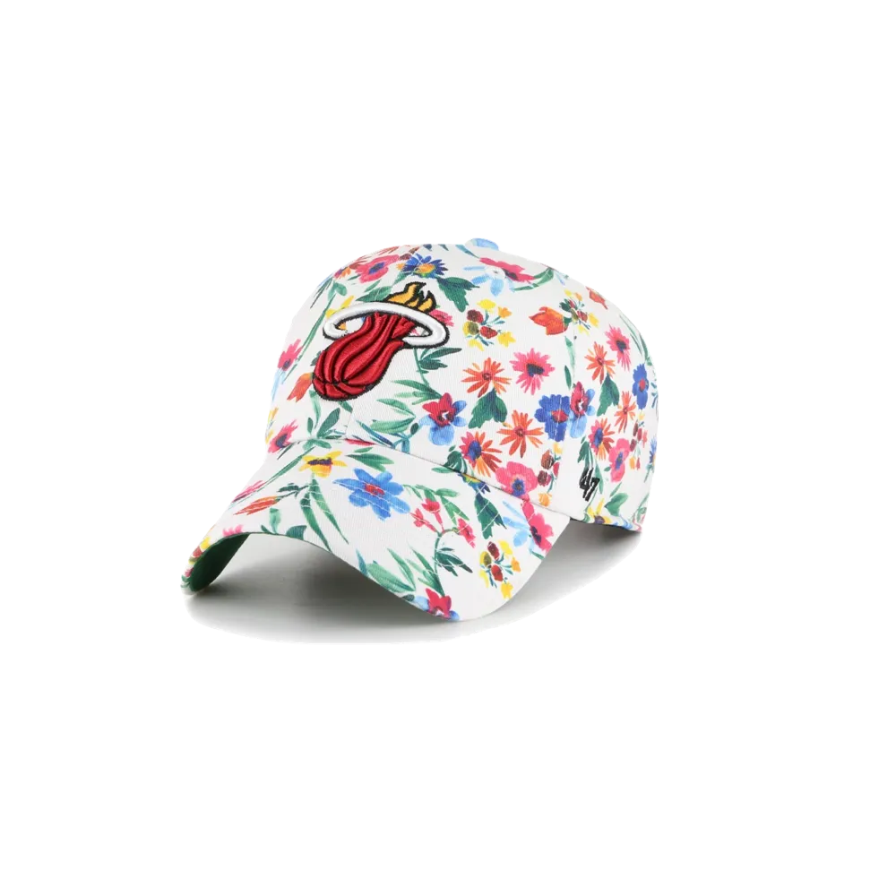 '47 Brand Miami HEAT Floral Baseball Cap