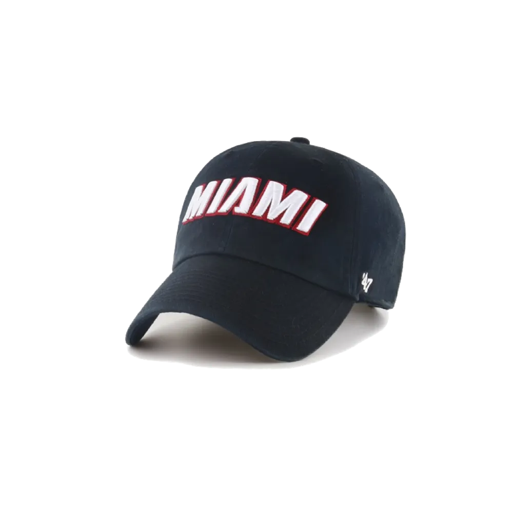 '47 Brand Miami HEAT Hat - Script Cleanup Hat | Miami HEAT Official Merchandise