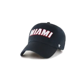 '47 Brand Miami HEAT Hat - Script Cleanup Hat | Miami HEAT Official Merchandise