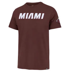 '47 Brand Miami HEAT Wordmark Fieldhouse Tee - Buy Online Now, Official Miami HEAT Merchandise.