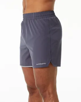 5 inch Core Stride Shorts in Muted Purple