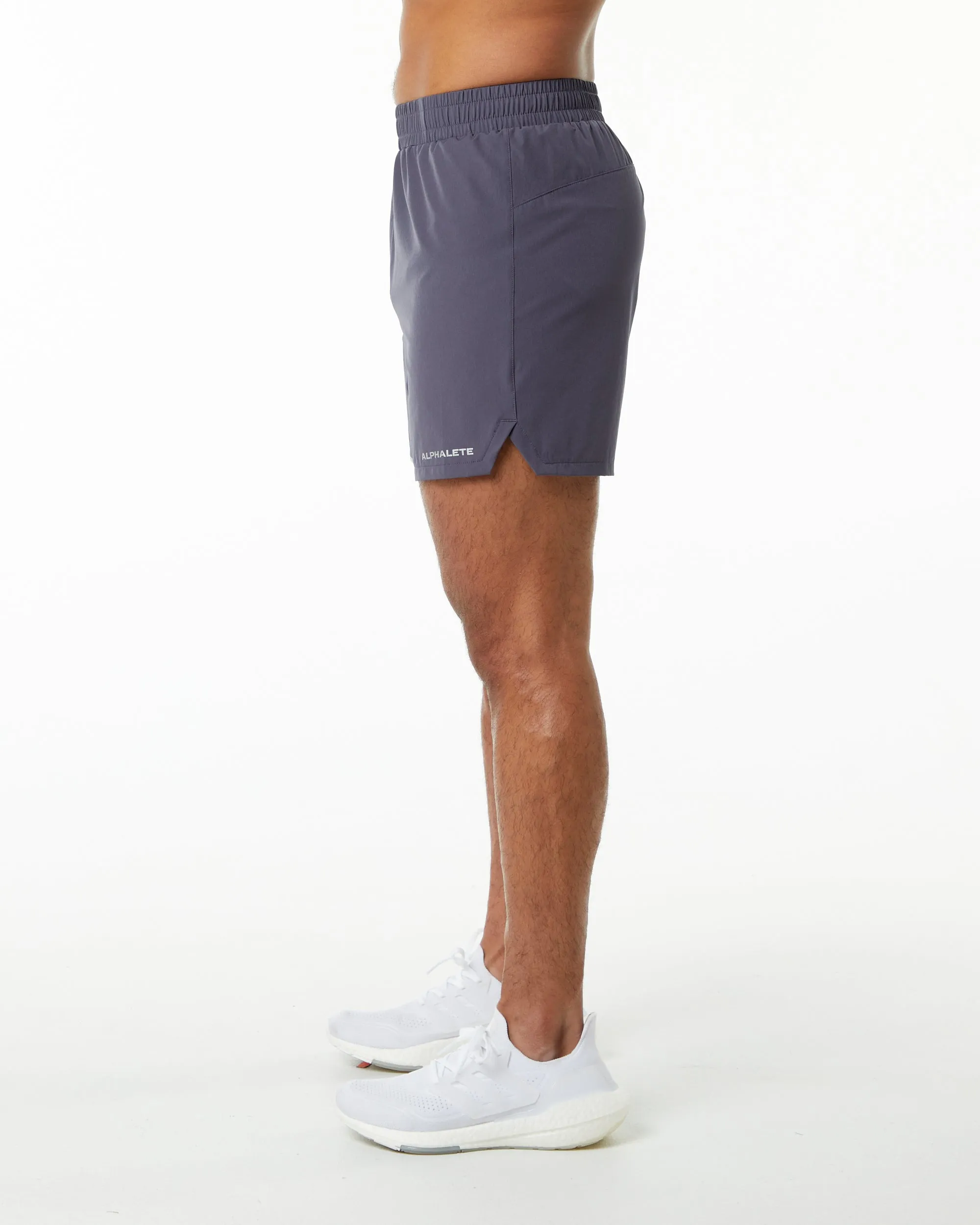 5 inch Core Stride Shorts in Muted Purple