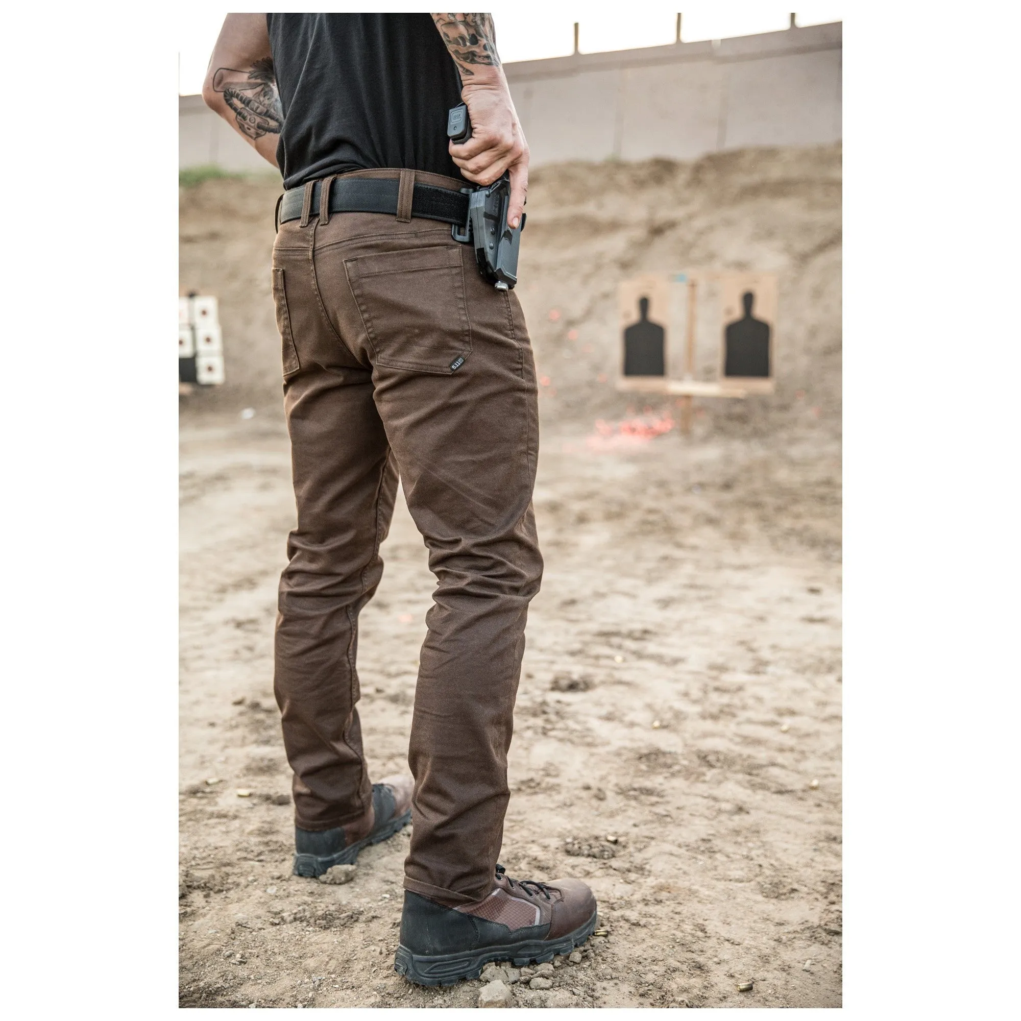 5.11 Defender Flex Pant Slim Burnt - Best Price & Free Shipping