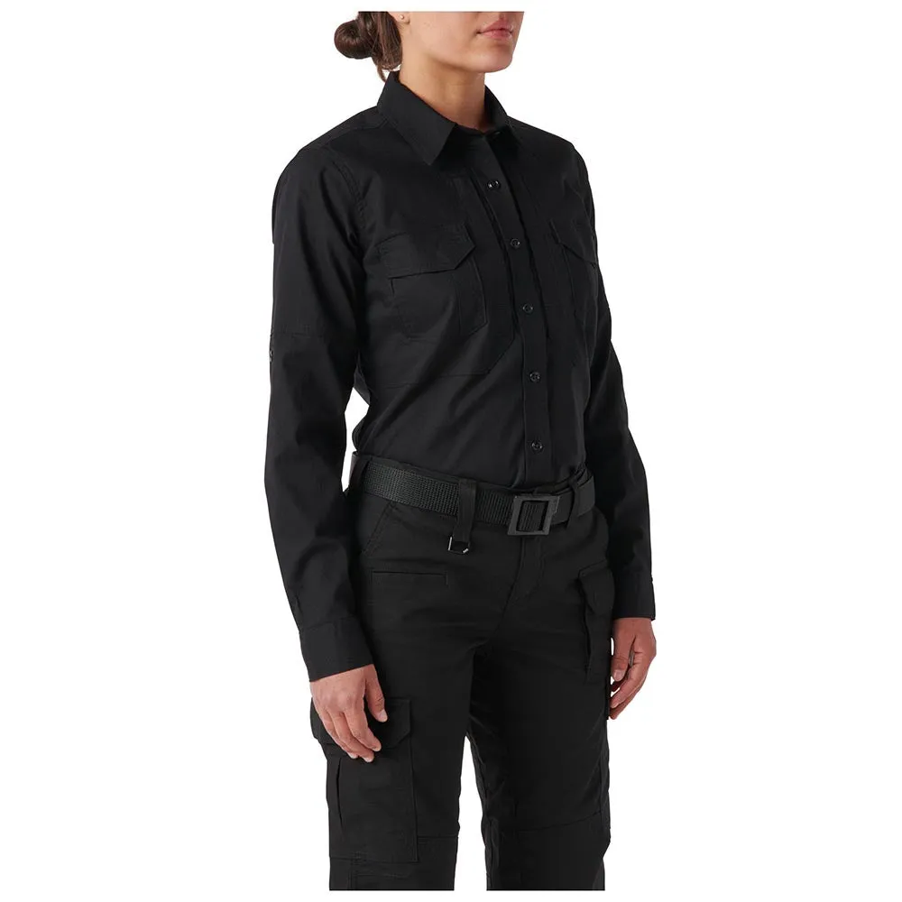 62420-019 black long sleeve shirt for women by 5.11 Tactical