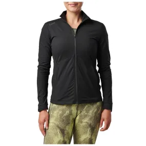 66028-019 Catalyst full zip hoodie for women black 5.11 Tactical brand.