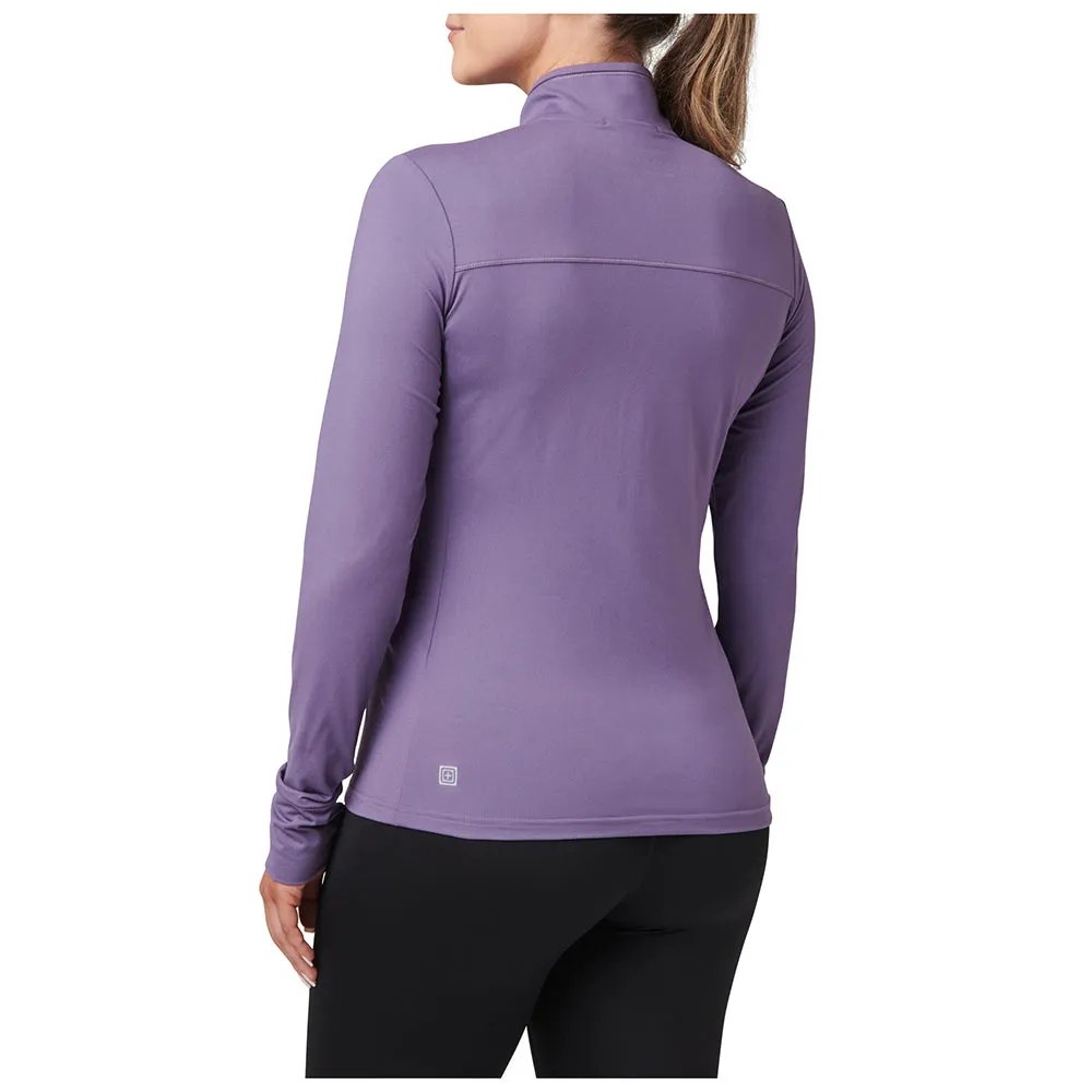 66028-1019 Women's Catalyst Full Zip Hoodie Muted Grape 5.11 Tactical