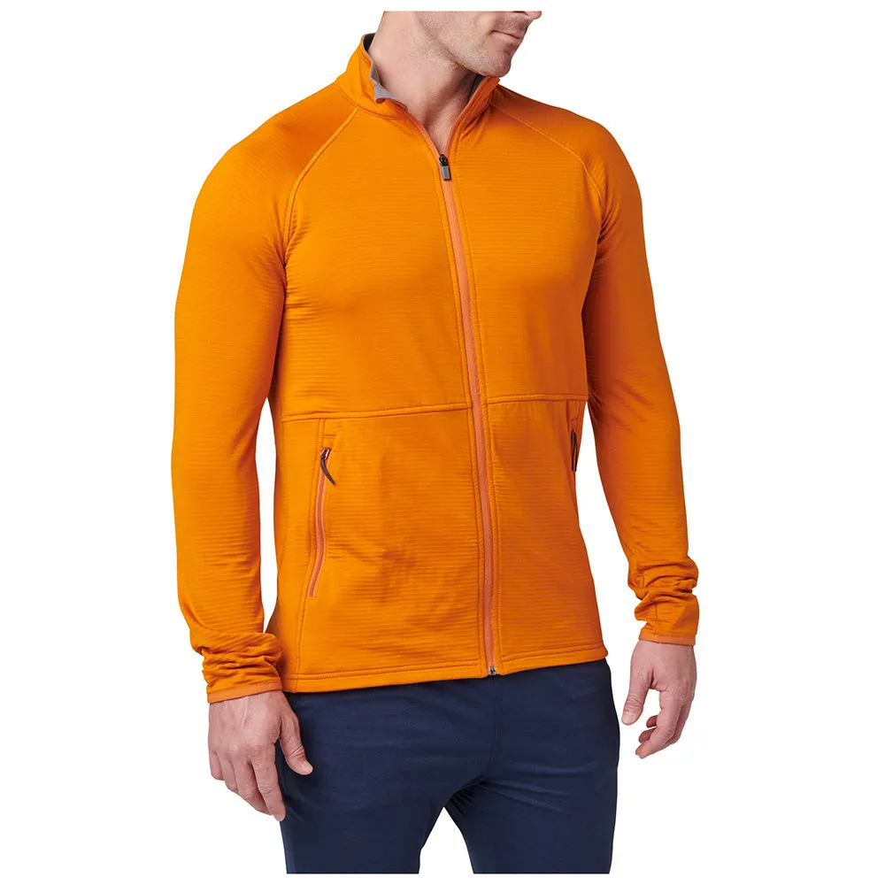 72244-1013 Sweatshirt Stratos Full-Zip Sunset Orange 5.11 Tactical Brand