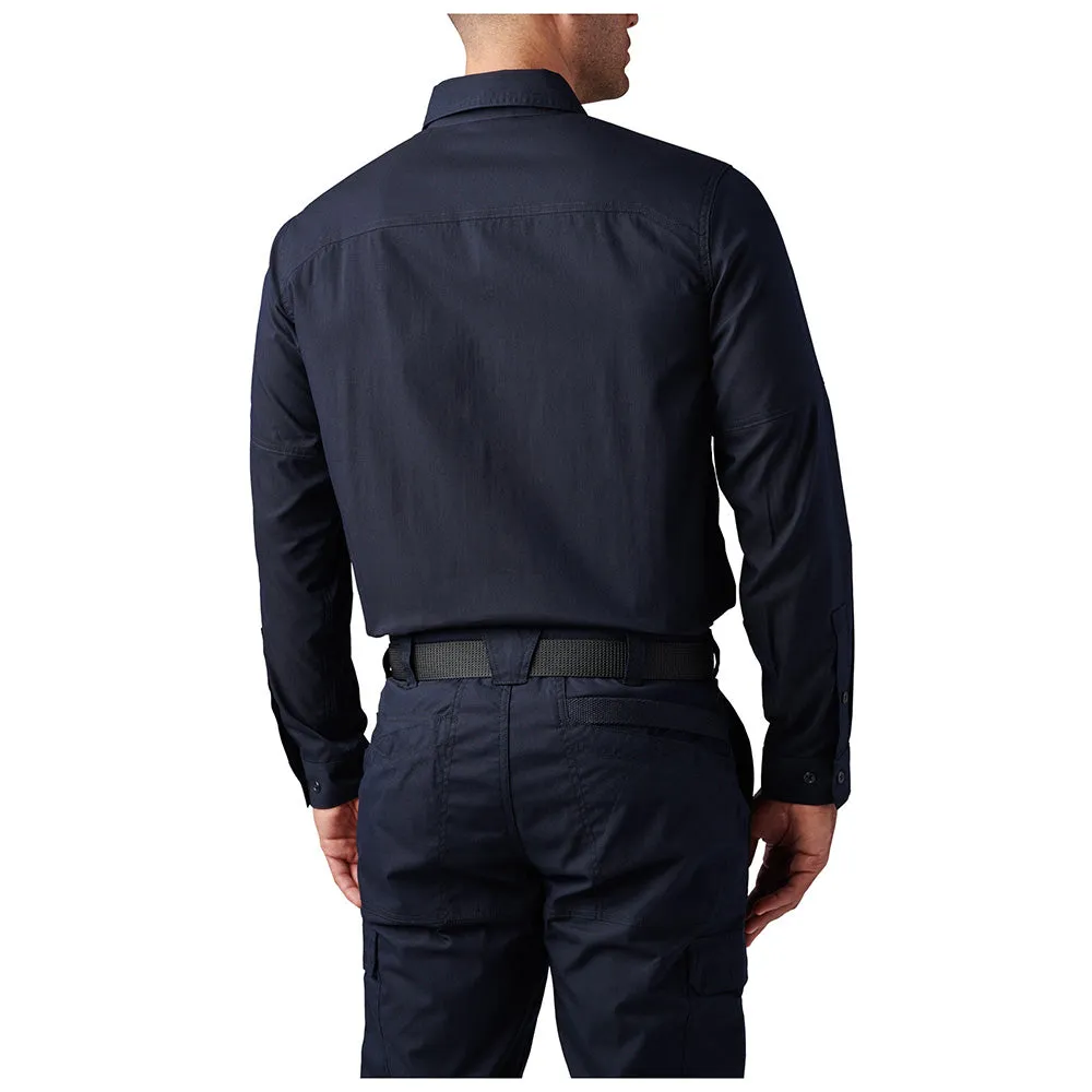 72543-724 Pro Long Sleeve Shirt M/L Navy 5.11 Tactical