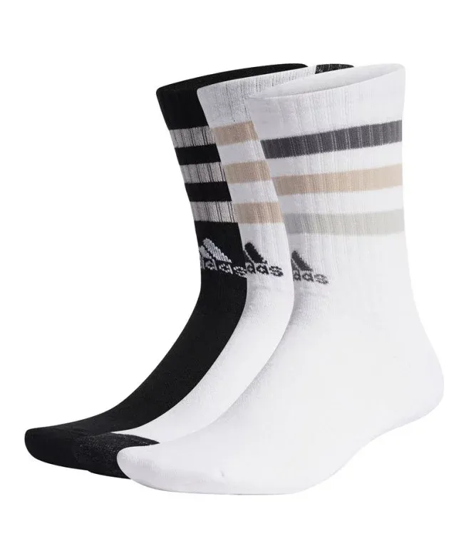 Adidas 3S CRW BOLD 3-pack socks.