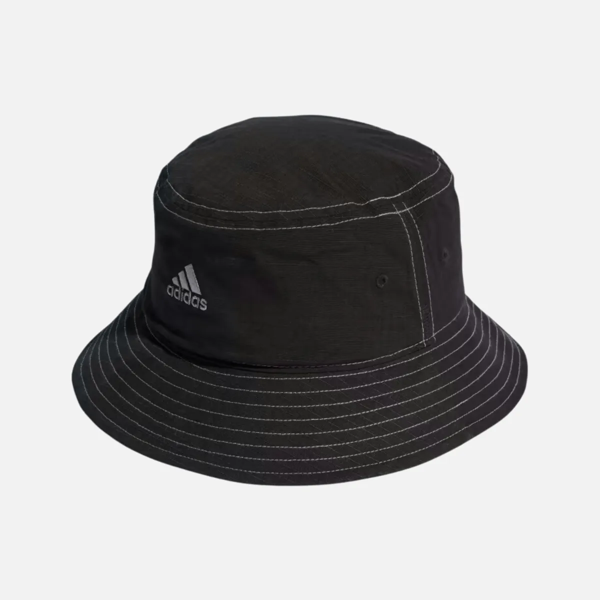 Adidas Cotton Bucket Hat - Black/White/Grey Three