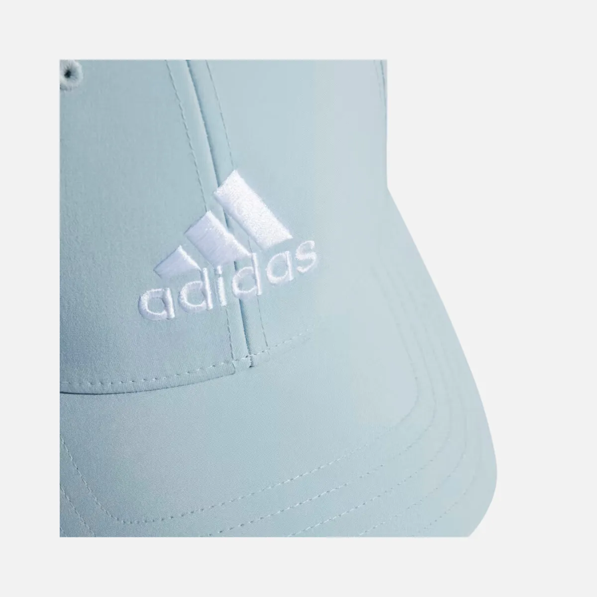 Adidas Embroidered Logo Baseball Cap, Wonder Blue/White, Lightweight, Training