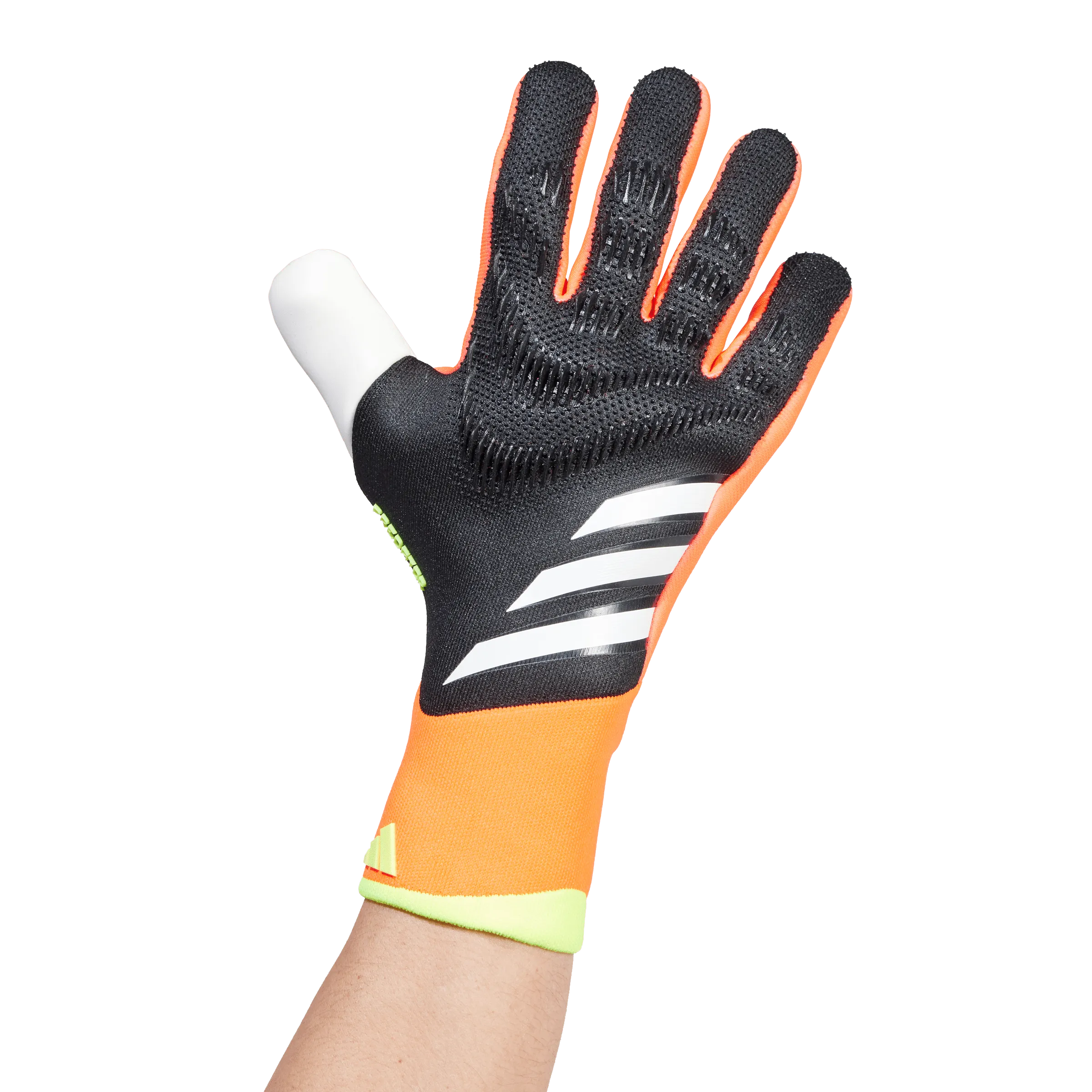 Adidas Goalkeeper Gloves - Predator Pro (Black/Solar Red/Yellow)