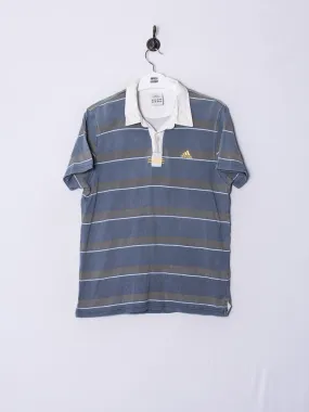 Adidas Striped Polo Shirt