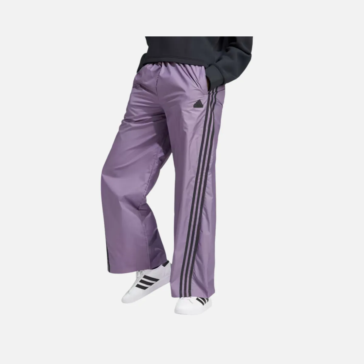 Adidas Women's Pant - Shadow Violet, Future Icons Collection, 3 Stripes Woven