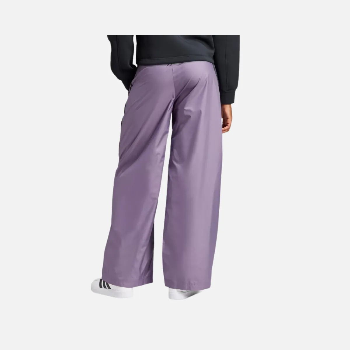 Adidas Women's Pant - Shadow Violet, Future Icons Collection, 3 Stripes Woven