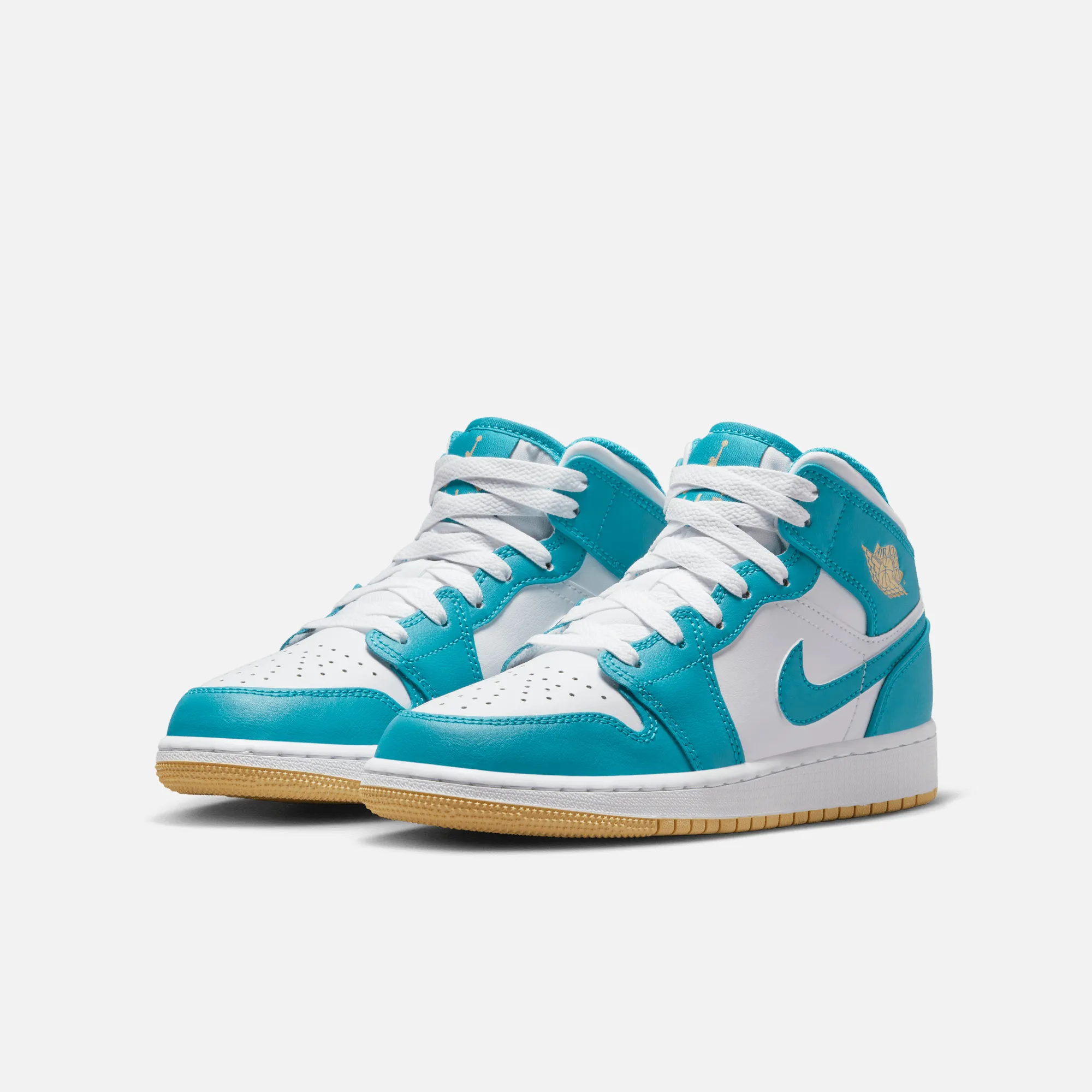 Air Jordan 1 Mid Aquatone (GS)