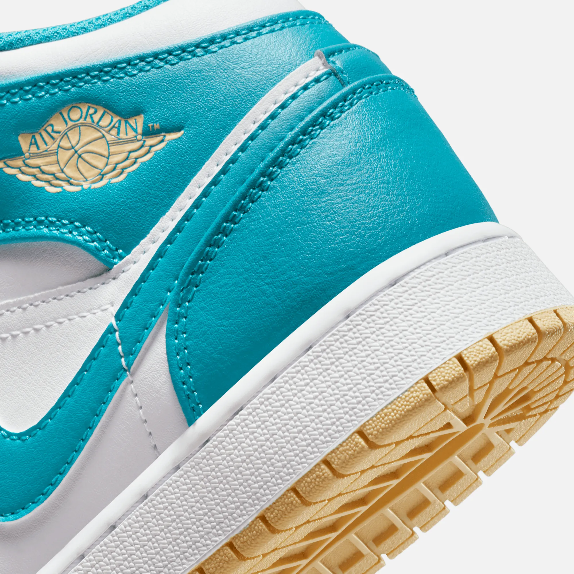 Air Jordan 1 Mid Aquatone (GS)