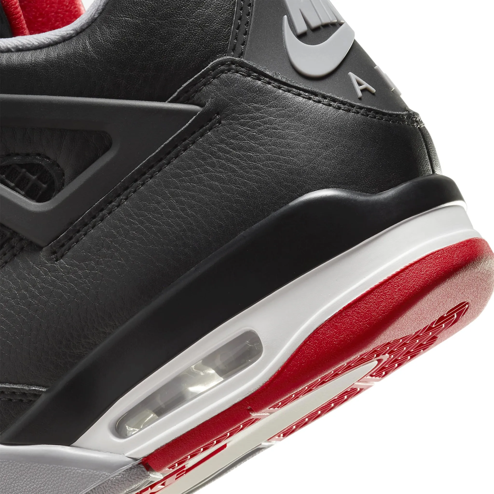 Air Jordan 4 Black Red Reimagined