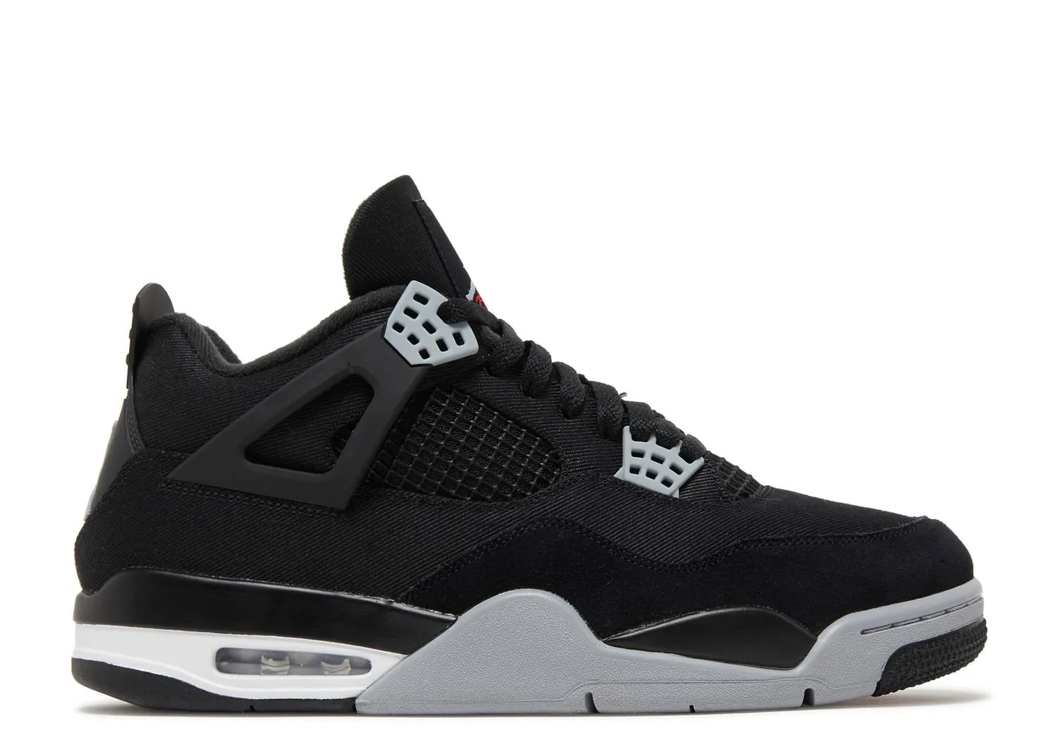 Air Jordan 4 SE Black Canvas.