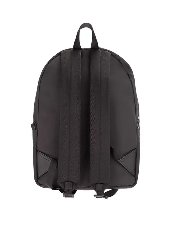 Alexander Mcqueen Branded backpack in black