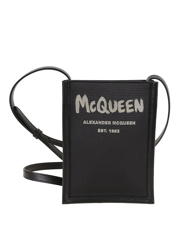 Alexander Mcqueen Mini Graffiti signature bag