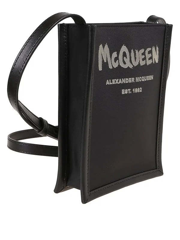 Alexander Mcqueen Mini Graffiti signature bag