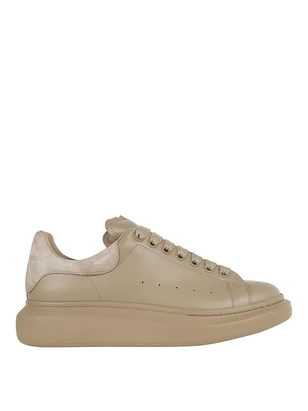 Alexander Mcqueen Oversized leather sneakers