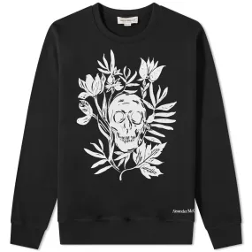 Alexander McQueen Skull Crew SweatBlack & Multi