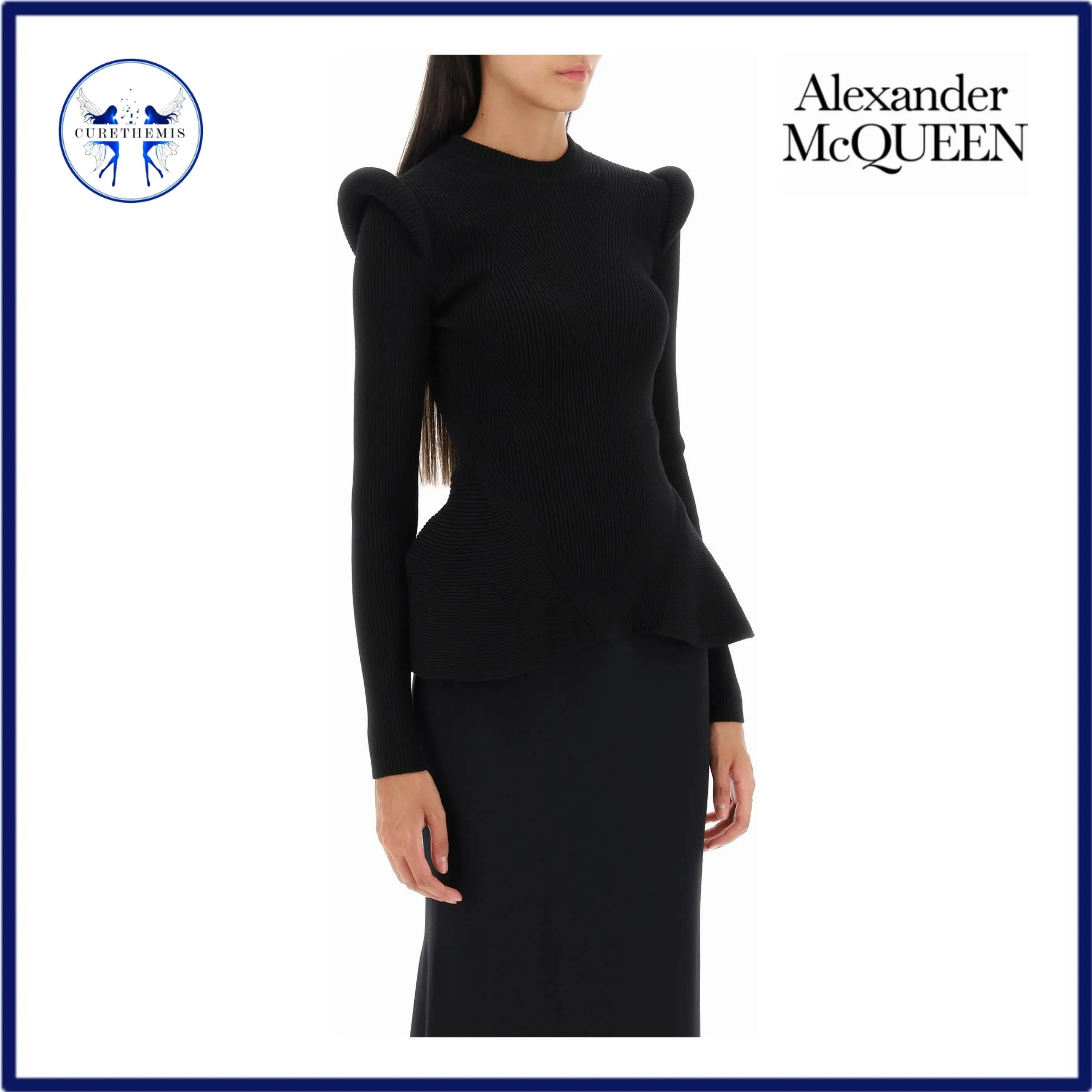 Alexander McQueen V-neck and Crew neck styles