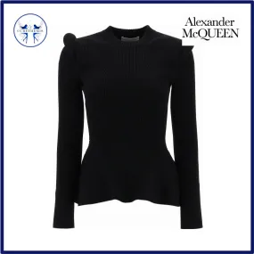 Alexander McQueen V-neck and Crew neck styles