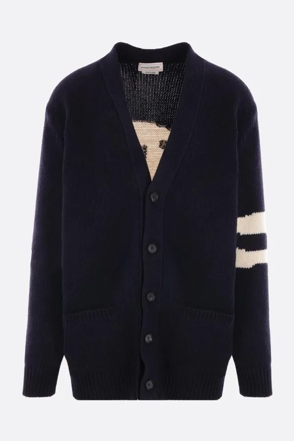 Alexander McQueen Wool Cashmere Cardigans.