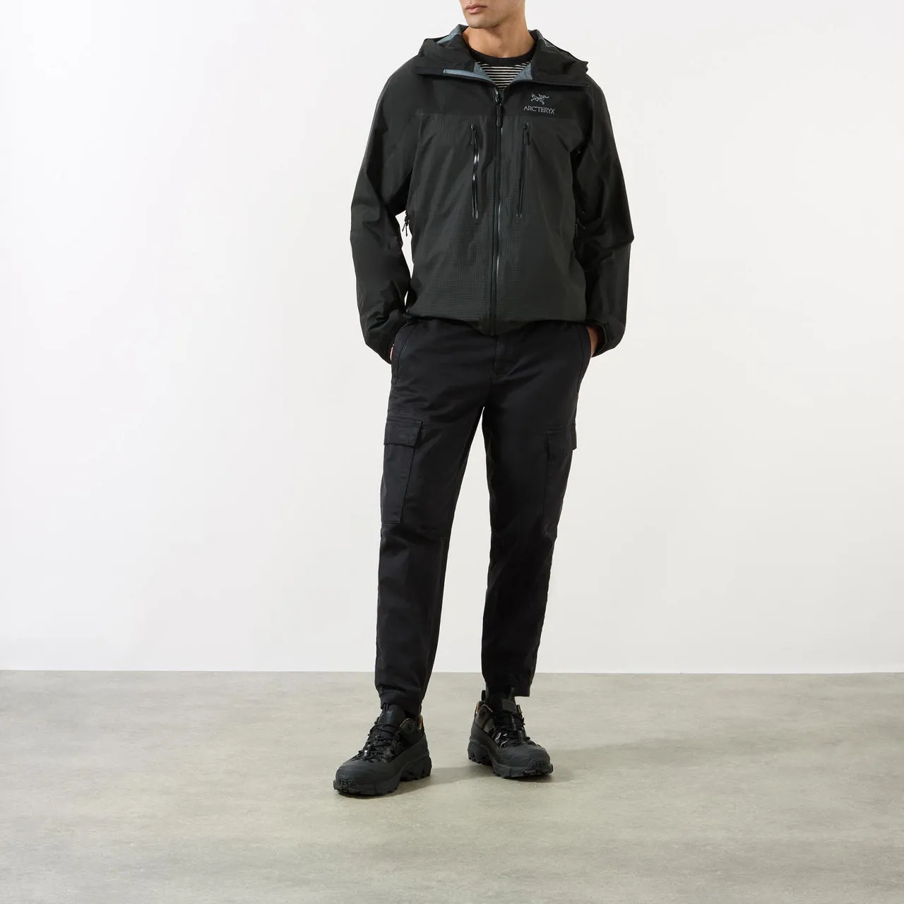 ARCTERYX Alpha Zip-Through Jacket - Black