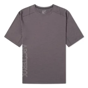 Arc'teryx Cormac Downword T-Shirt in Black Heather, Style L08463600.