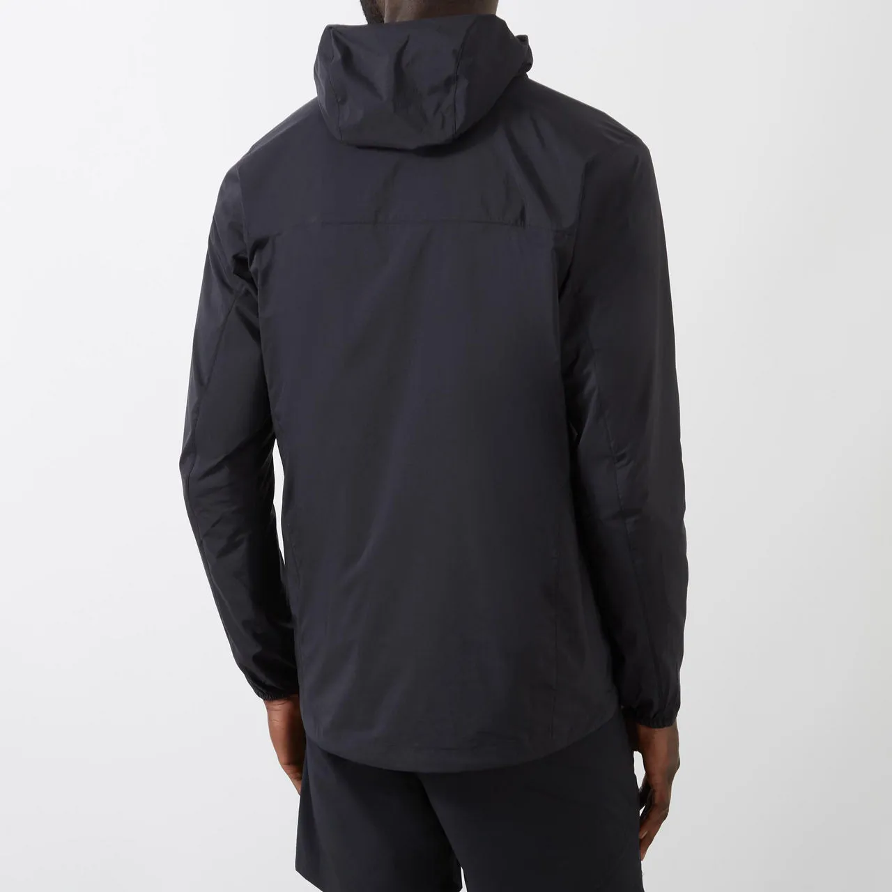 ARCTERYX Squamish Zip-Through Logo Hoodie - Black