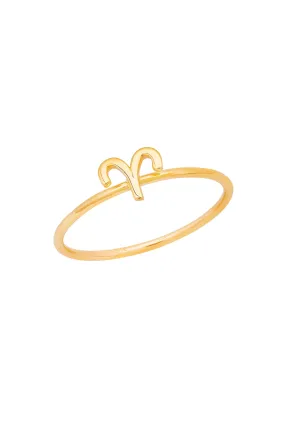 Aries Astrological Ring