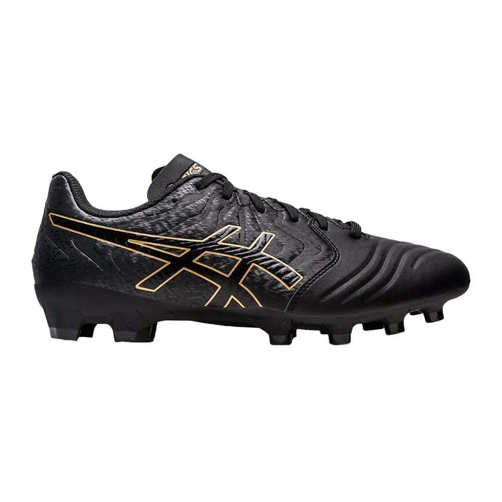 Asics Club 2 FG Football Boots Black Gold