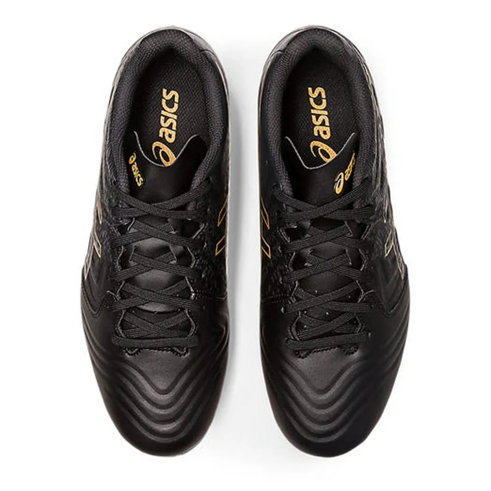 Asics Club 2 FG Football Boots Black Gold