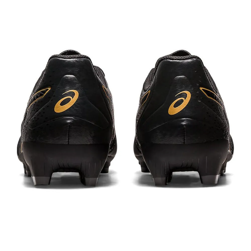 Asics Club 2 FG Football Boots Black Gold