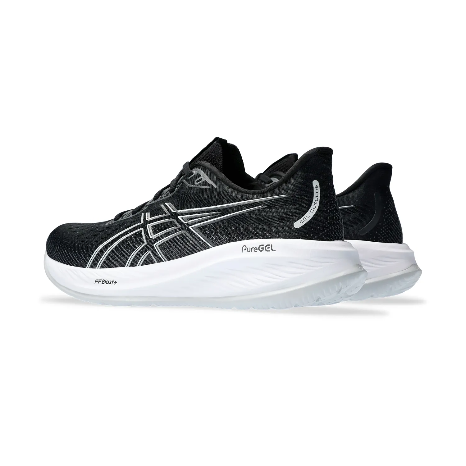 Asics Gel Cumulus 26 Black Concrete running shoes