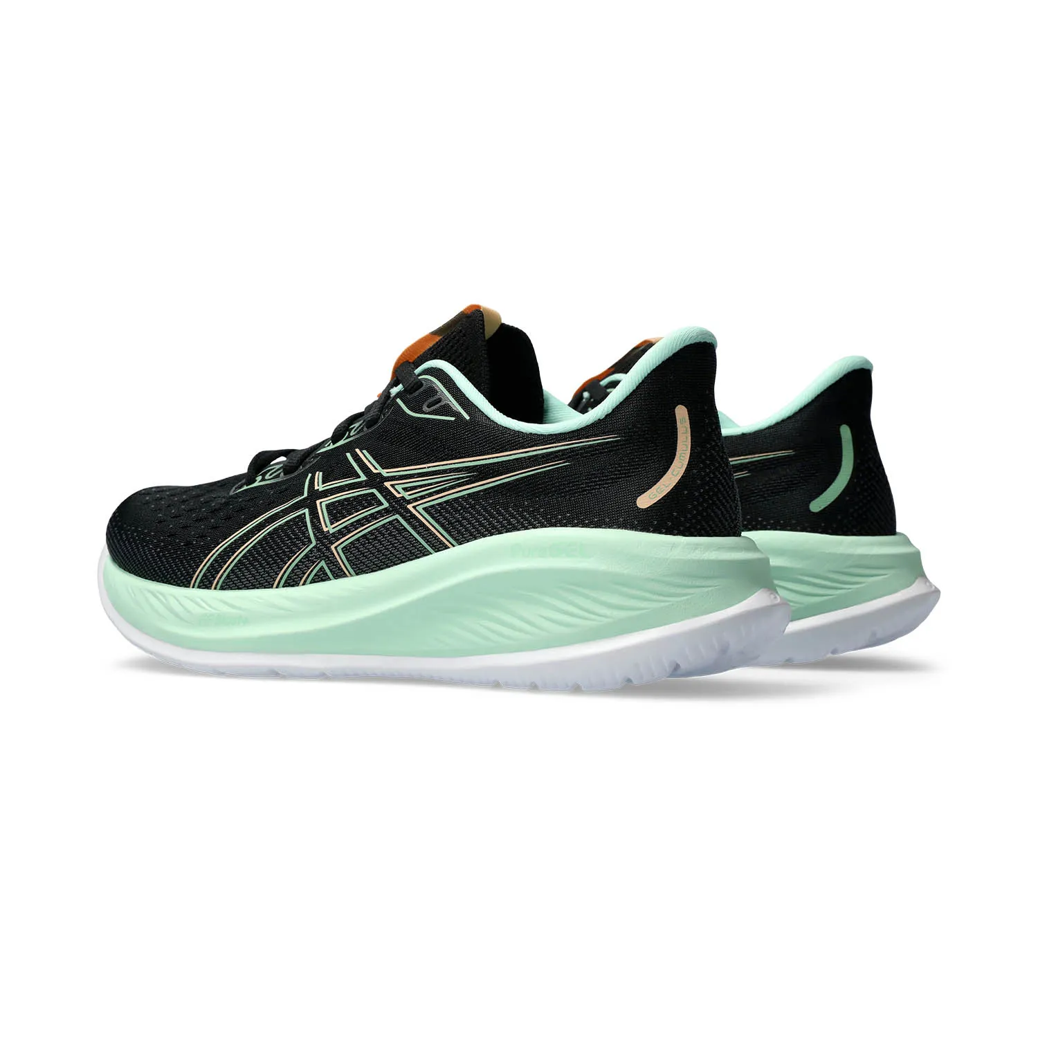 Asics Gel Cumulus 26 Black Mint Tint - Running Shoe