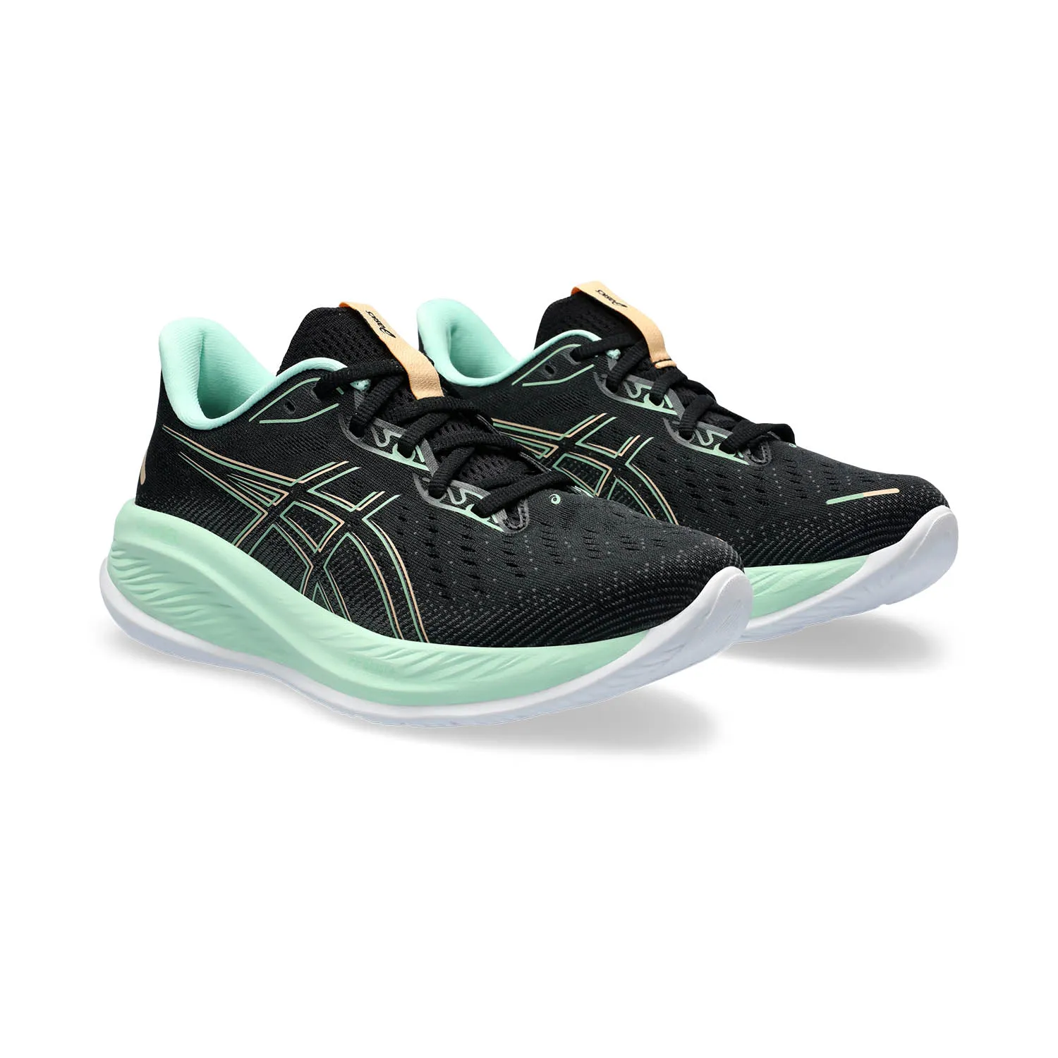 Asics Gel Cumulus 26 Black Mint Tint - Running Shoe