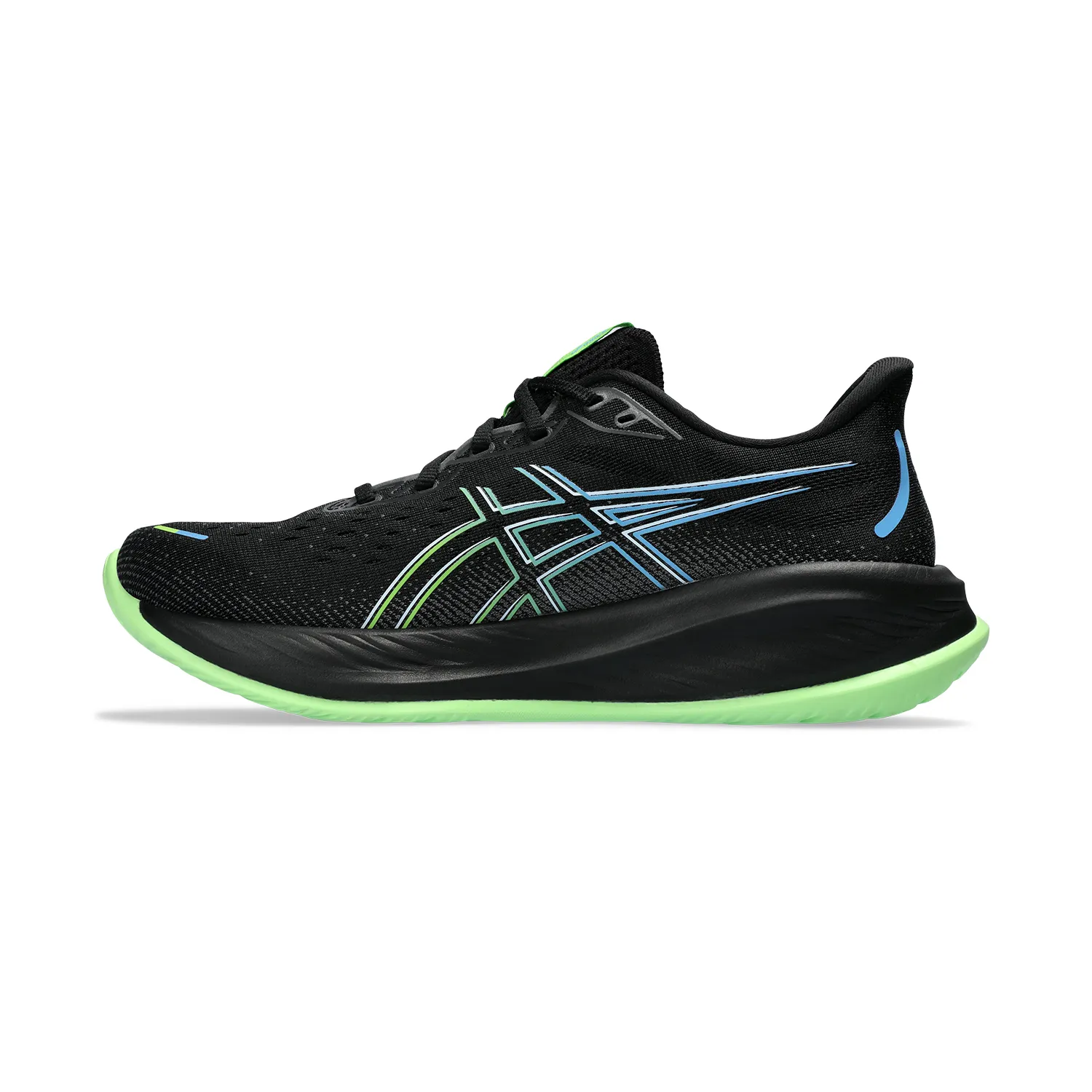 ASICS Gel Cumulus 26 - Black/Electric Lime - Buy Now