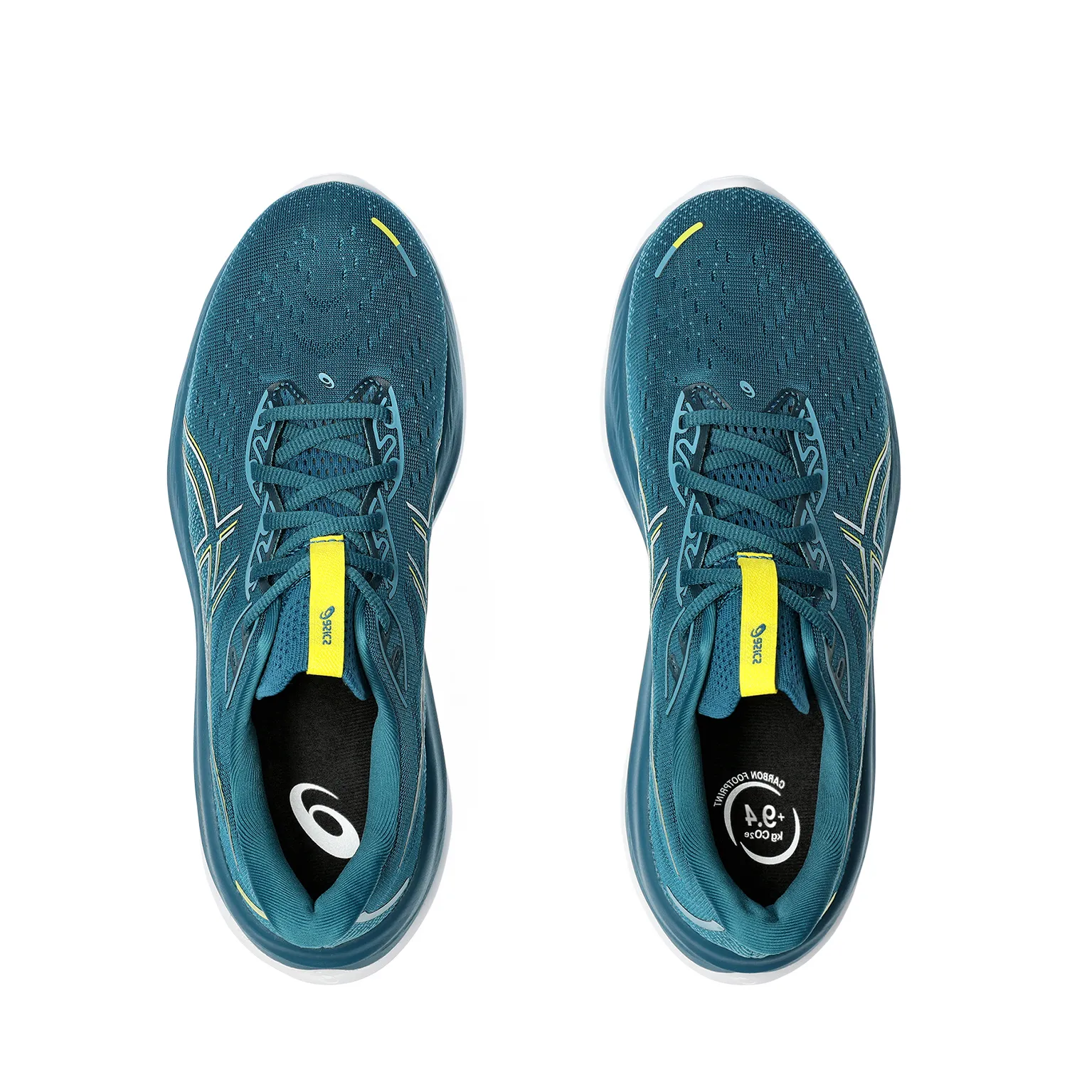 Asics Gel Cumulus 26 Running Shoes - Evening Teal/Bright Yellow