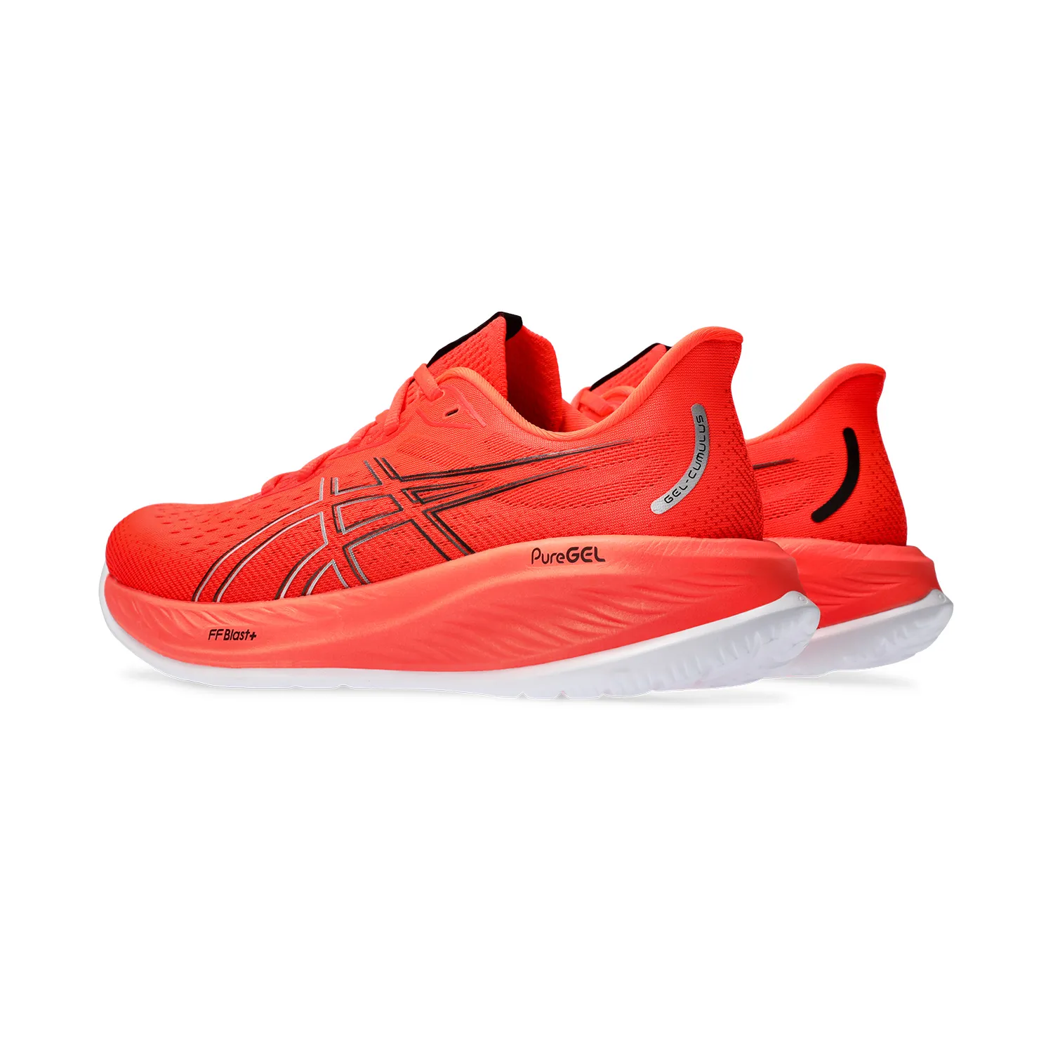 Asics Gel Cumulus 26 Sunrise Red/White running shoes