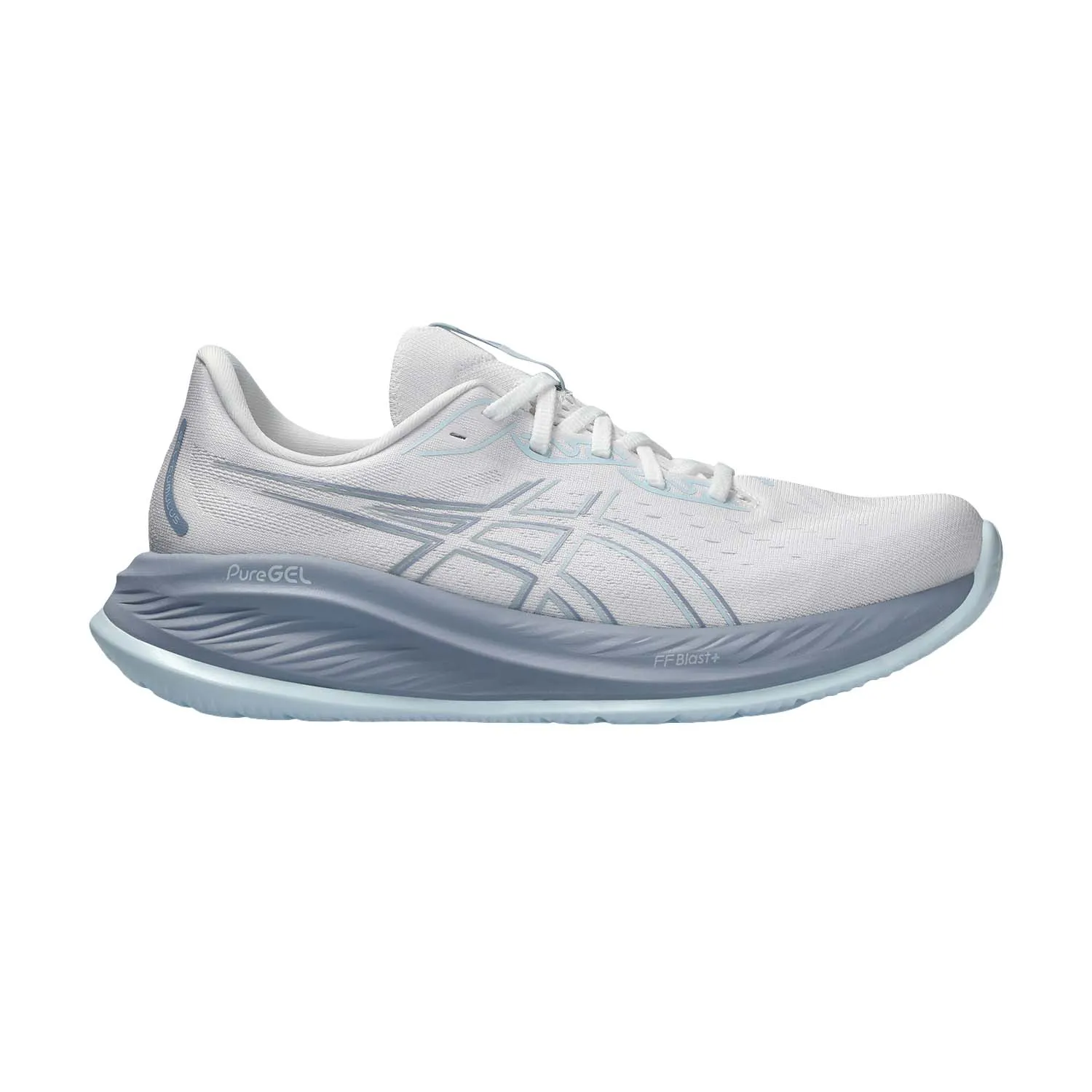 Asics Gel Cumulus 26 - White Cool Grey shoes.