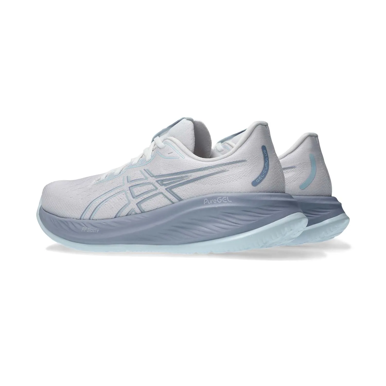 Asics Gel Cumulus 26 - White Cool Grey shoes.