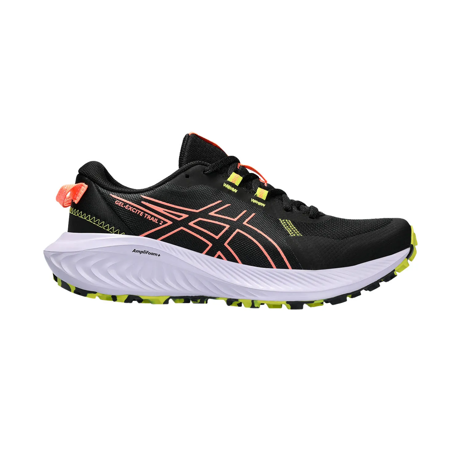 Asics Gel Excite Trail 2 Black/Sun Coral - Best Price